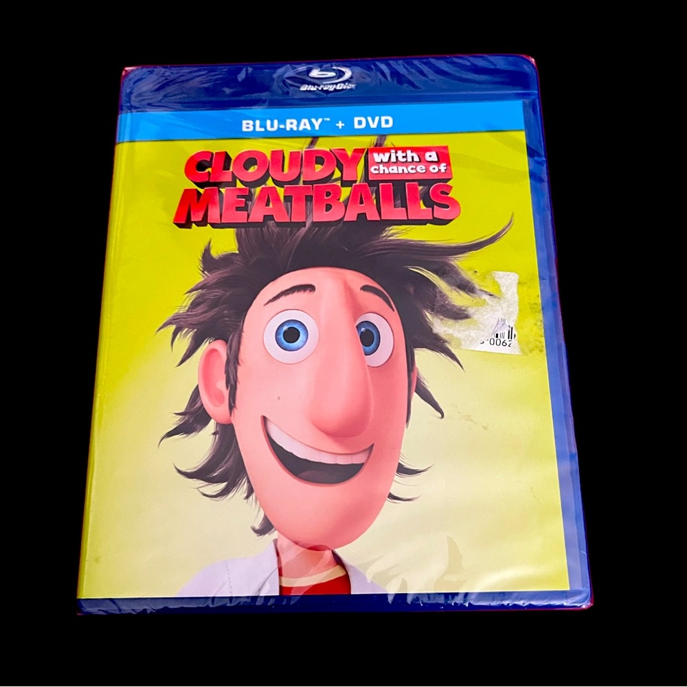 Cloudy with a chance of meatballs Blu-ray DVD